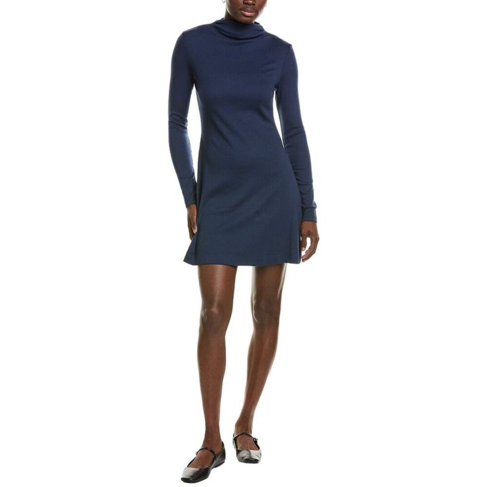 Michael Stars Womens Kit Swing Dress, Blue